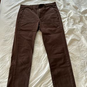 Rag and Bone brown chinos
